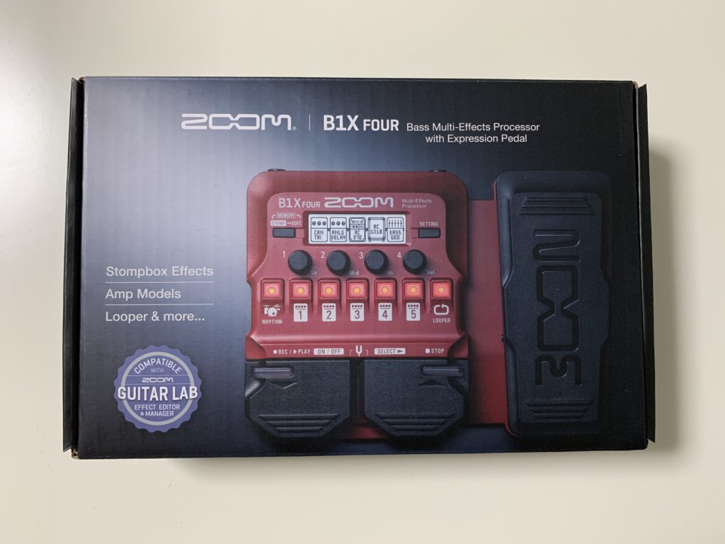 ZOOM新作 B1X FOURを徹底レビュー、解説！【22種モデリング音源有】 - Geek IN Box