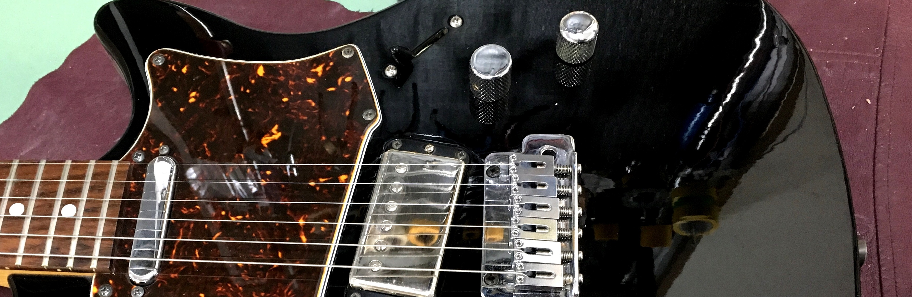 修理紹介】HEARTFIELD RR Series ピックガード交換、電装系